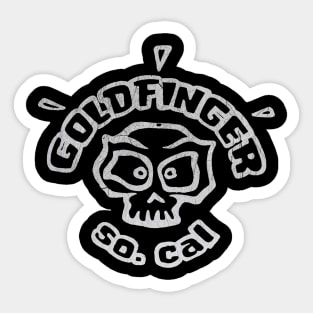 Goldfinger Vintage Sticker